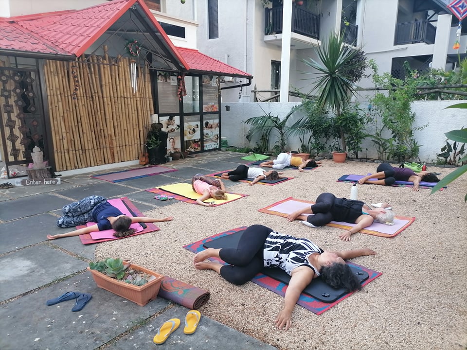 ryan lilloo, forest yogi, yoga, classes, position, mauritius, om spa,