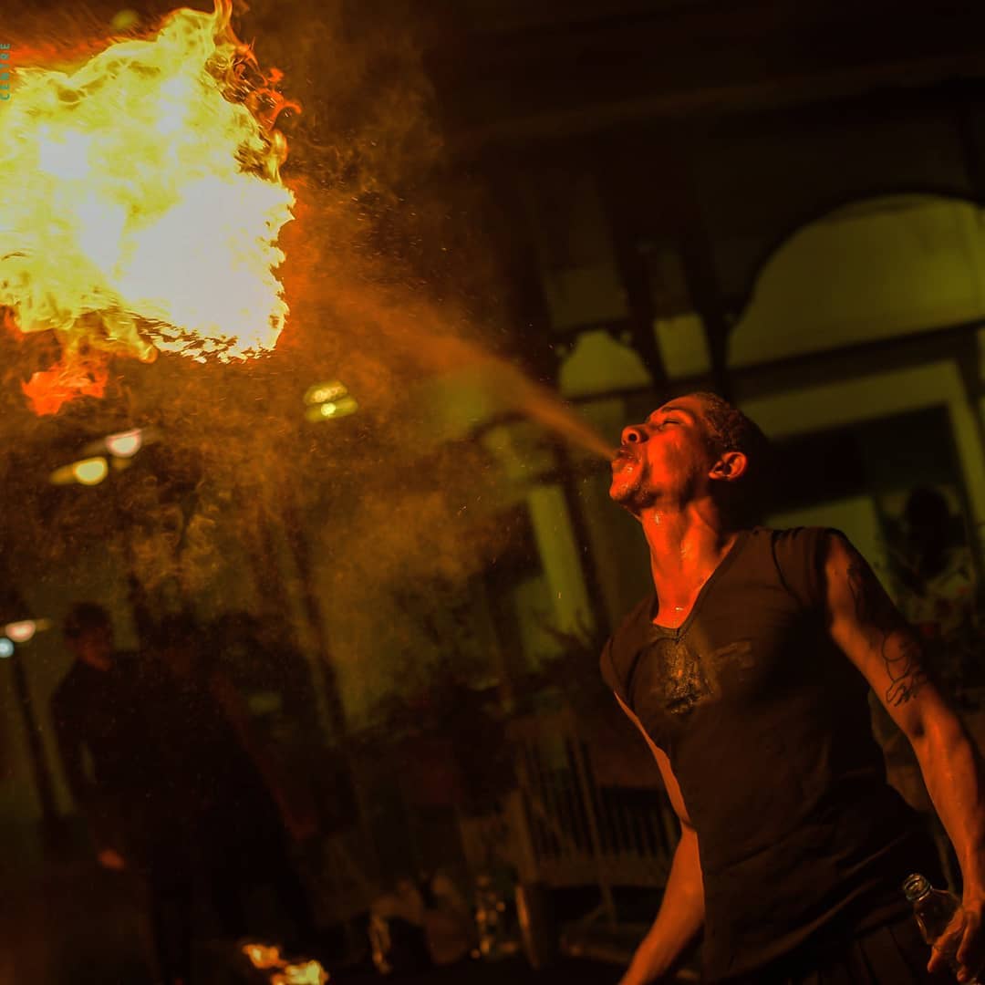 ignite, fire show, performance, mauritius, amazing , photo