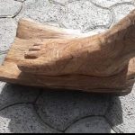 wooden, foot, Mauritius, artist, art and craft, handmade