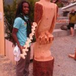 handmade, owl, bird, sculpture, mauritian, artisan, book an artist, mauritius