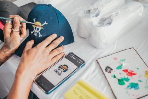 Live Cap, shoe and cloth customisation